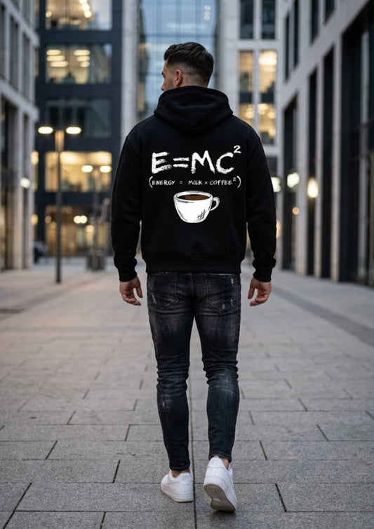 Coffee Energy Formula Graphic Printed 350 GSM Hoodie | Premium Streetwear Hoodie