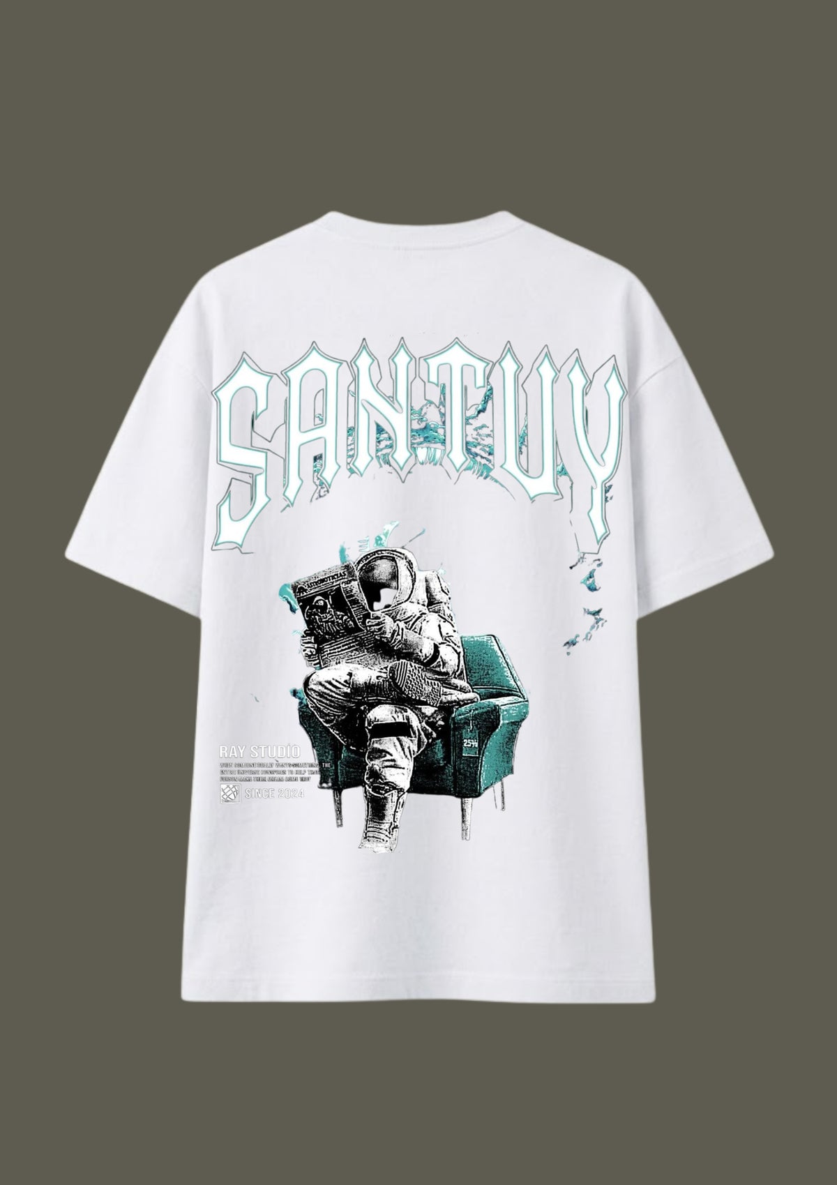 Sanctuary Astronaut Graphic Oversized T-Shirt | 220 GSM | 100% Cotton