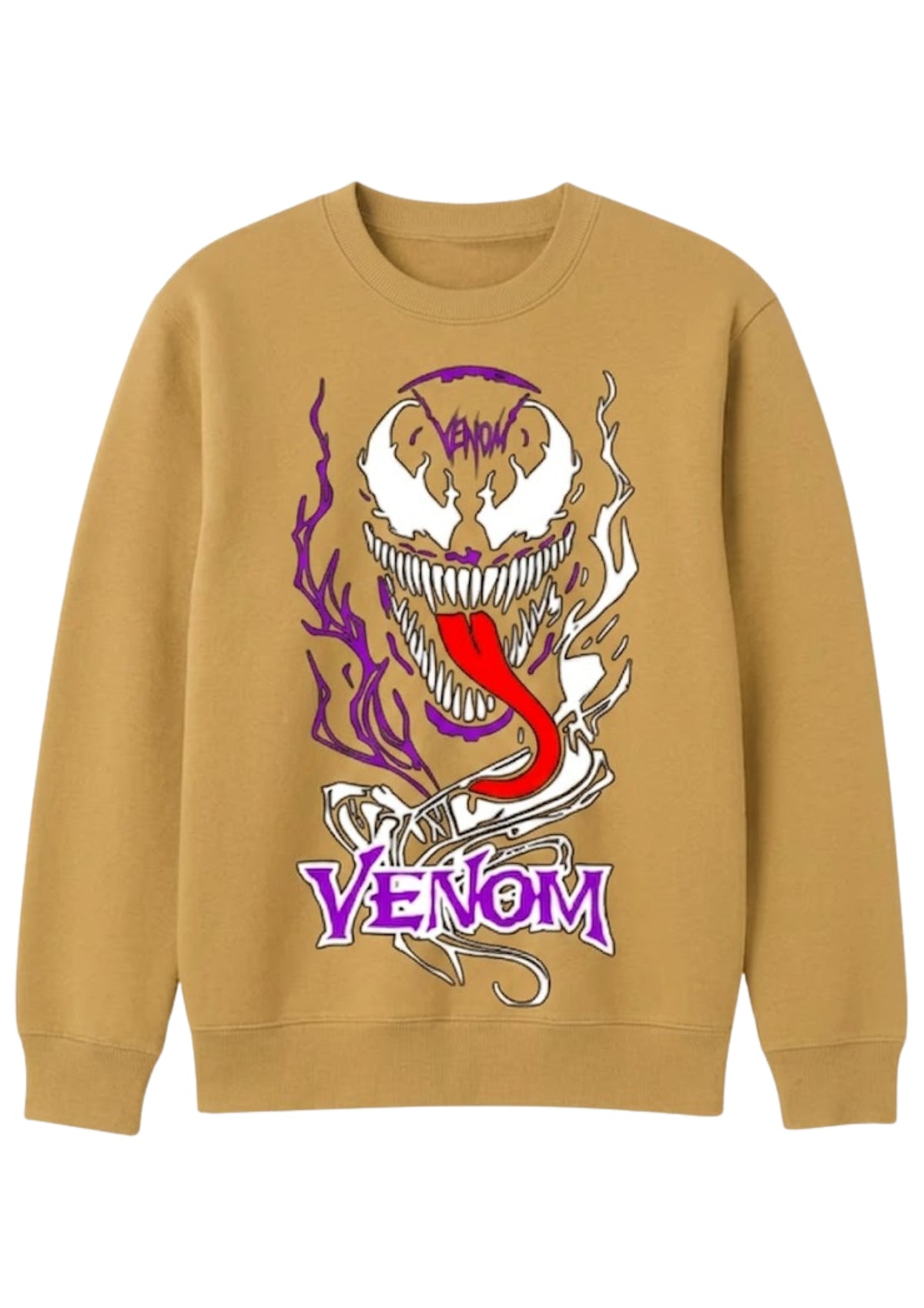 Venom Monster Graphic 350 GSM Sweatshirt | Bold Streetwear Sweatshirt