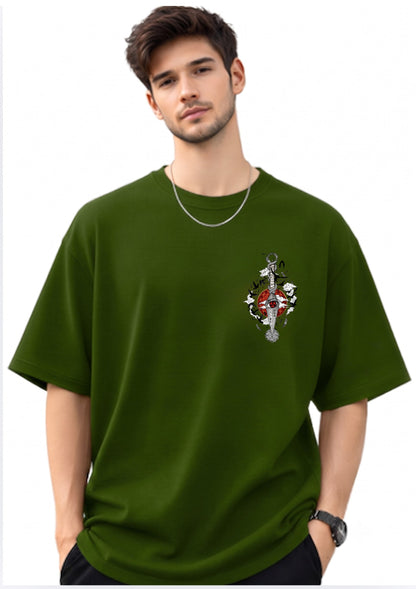 Simple Look Oversized T-Shirt