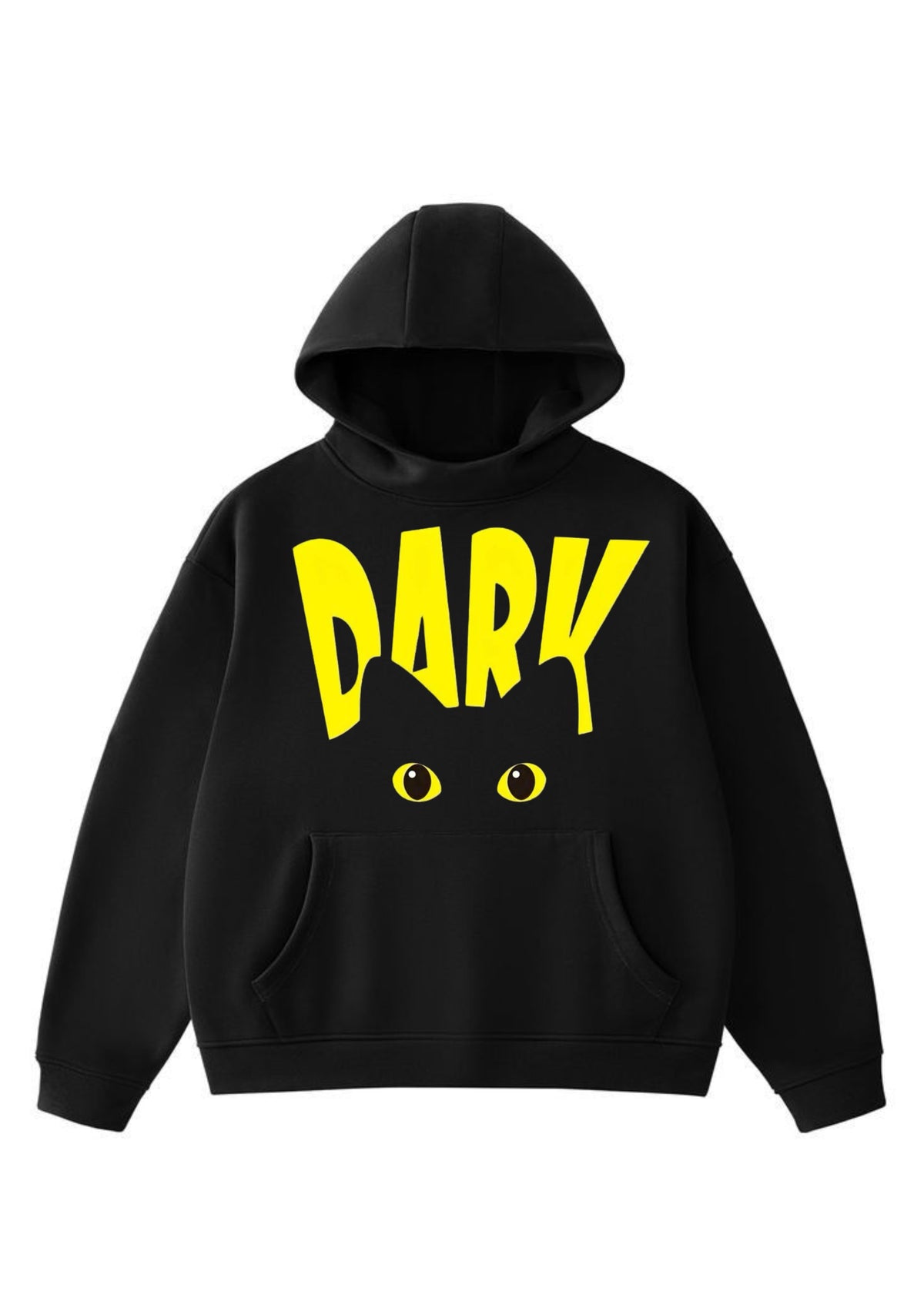 Dark Graphic 350 GSM Hoodie | Heavyweight Printed Winter Hoodie