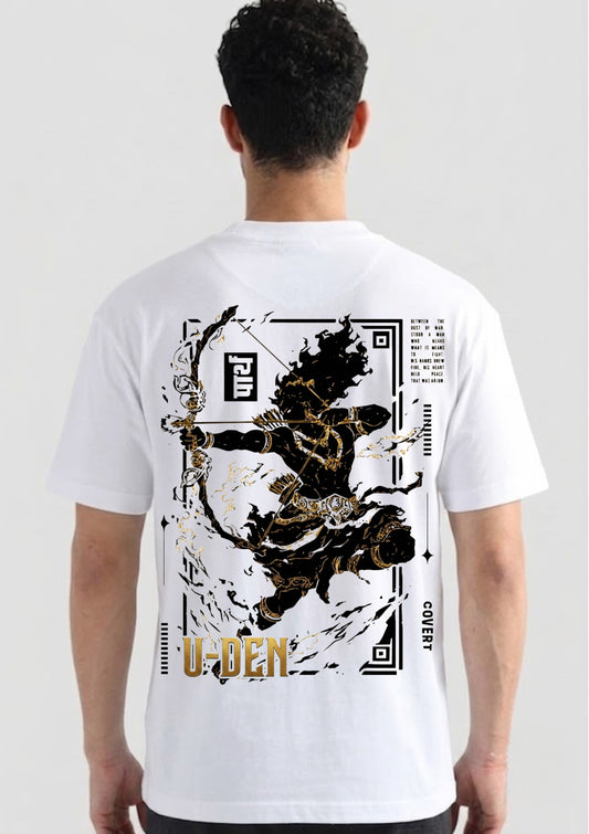 Shadow Archer Warrior Graphic Oversized T-Shirt | 220 GSM | 100% Cotton