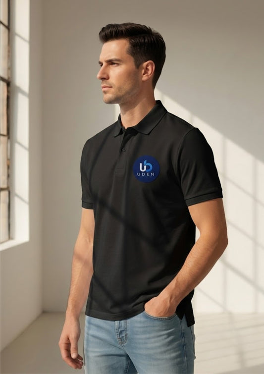 Classic Solid Polo T-Shirt for Men | 100% Cotton | 220 GSM | Premium Casual Polo Tee