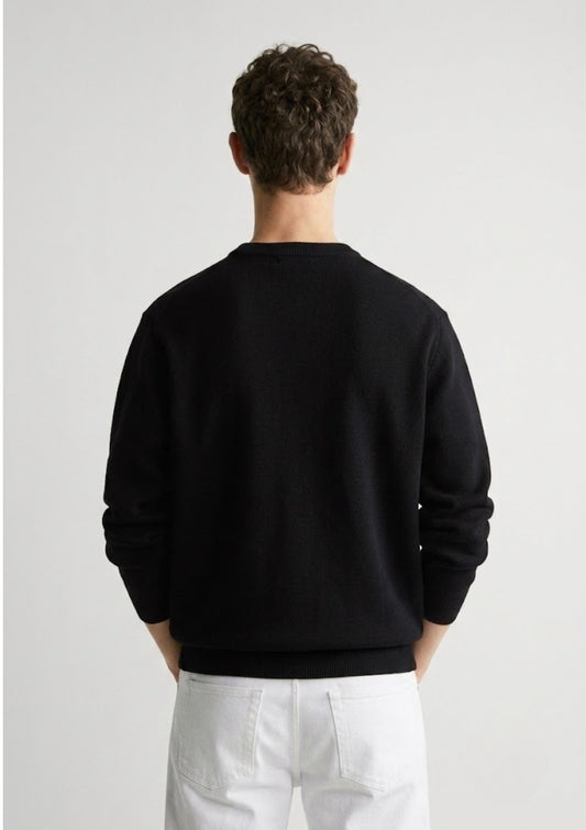 Minimal Logo Printed Sweatshirt for Men | 350 GSM | Premium Comfort | Casual Streetwear