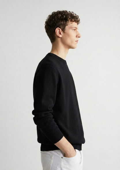 Minimal Logo Printed Sweatshirt for Men | 350 GSM | Premium Comfort | Casual Streetwear