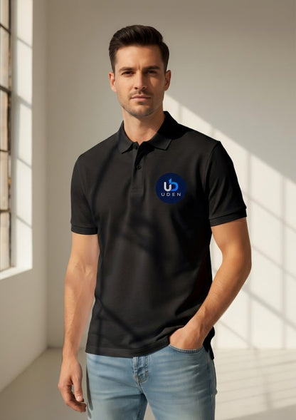 Classic Solid Polo T-Shirt for Men | 100% Cotton | 220 GSM | Premium Casual Polo Tee