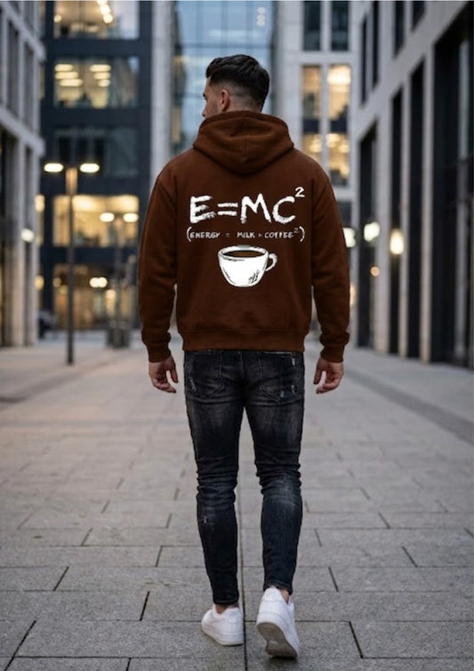 Coffee Energy Formula Graphic Printed 350 GSM Hoodie | Premium Streetwear Hoodie