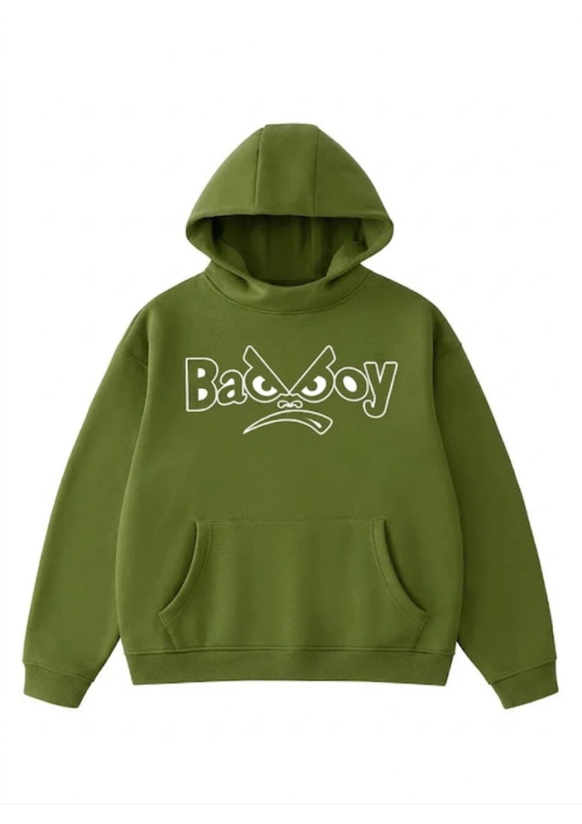 Bad Boy Attitude Graphic 350 GSM Hoodie | Heavyweight Printed Hoodie
