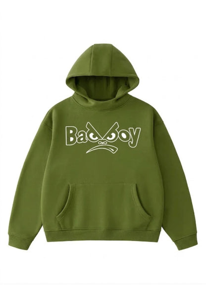 Bad Boy Attitude Graphic 350 GSM Hoodie | Heavyweight Printed Hoodie