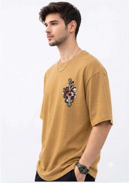Simple Look Oversized T-Shirt