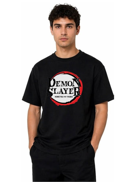 Demon Slayer Logo Anime Graphic T-Shirt