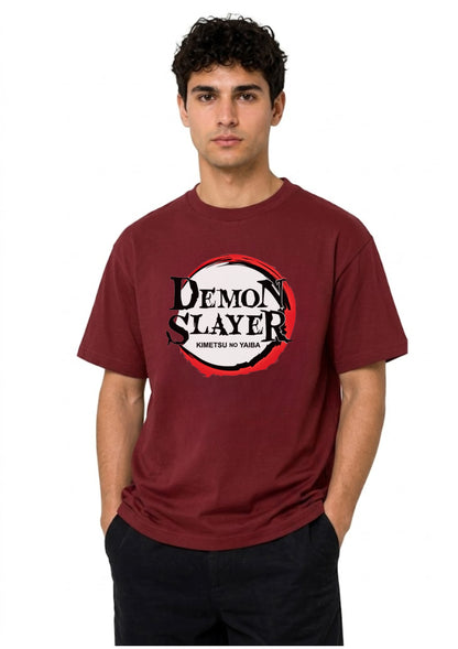Demon Slayer Logo Anime Graphic T-Shirt