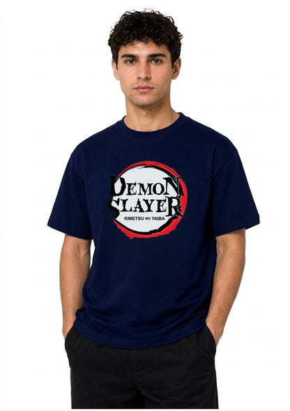 Demon Slayer Logo Anime Graphic T-Shirt